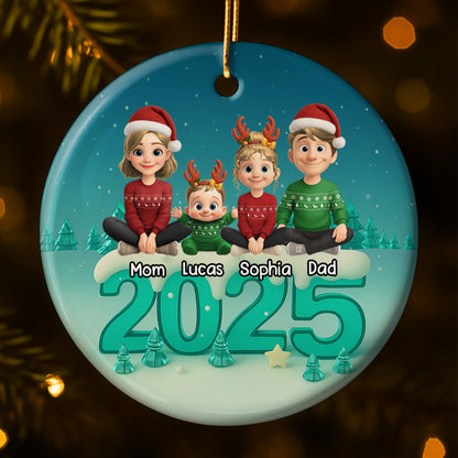 Perfect Family Christmas Ornament