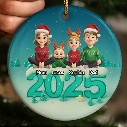 Perfect Family Christmas Ornament