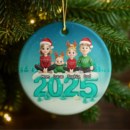 Perfect Family Christmas Ornament