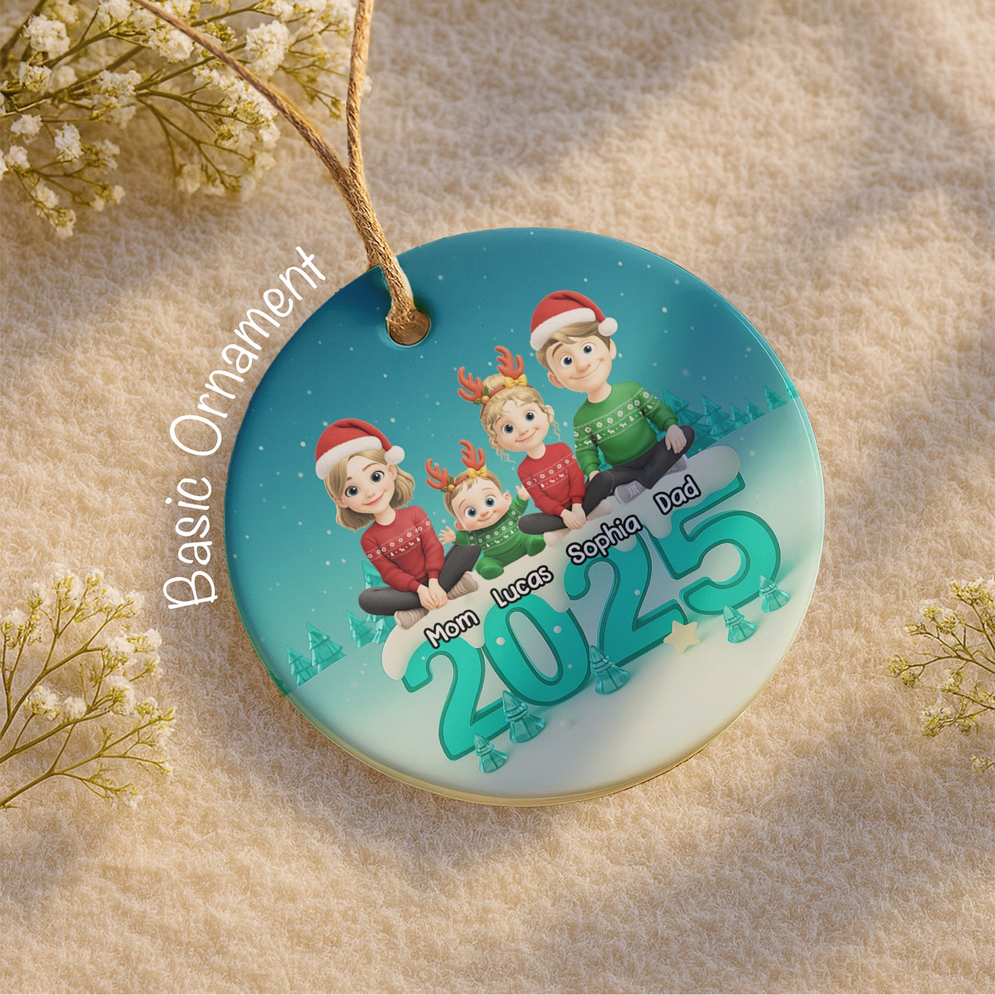 Perfect Family Christmas Ornament