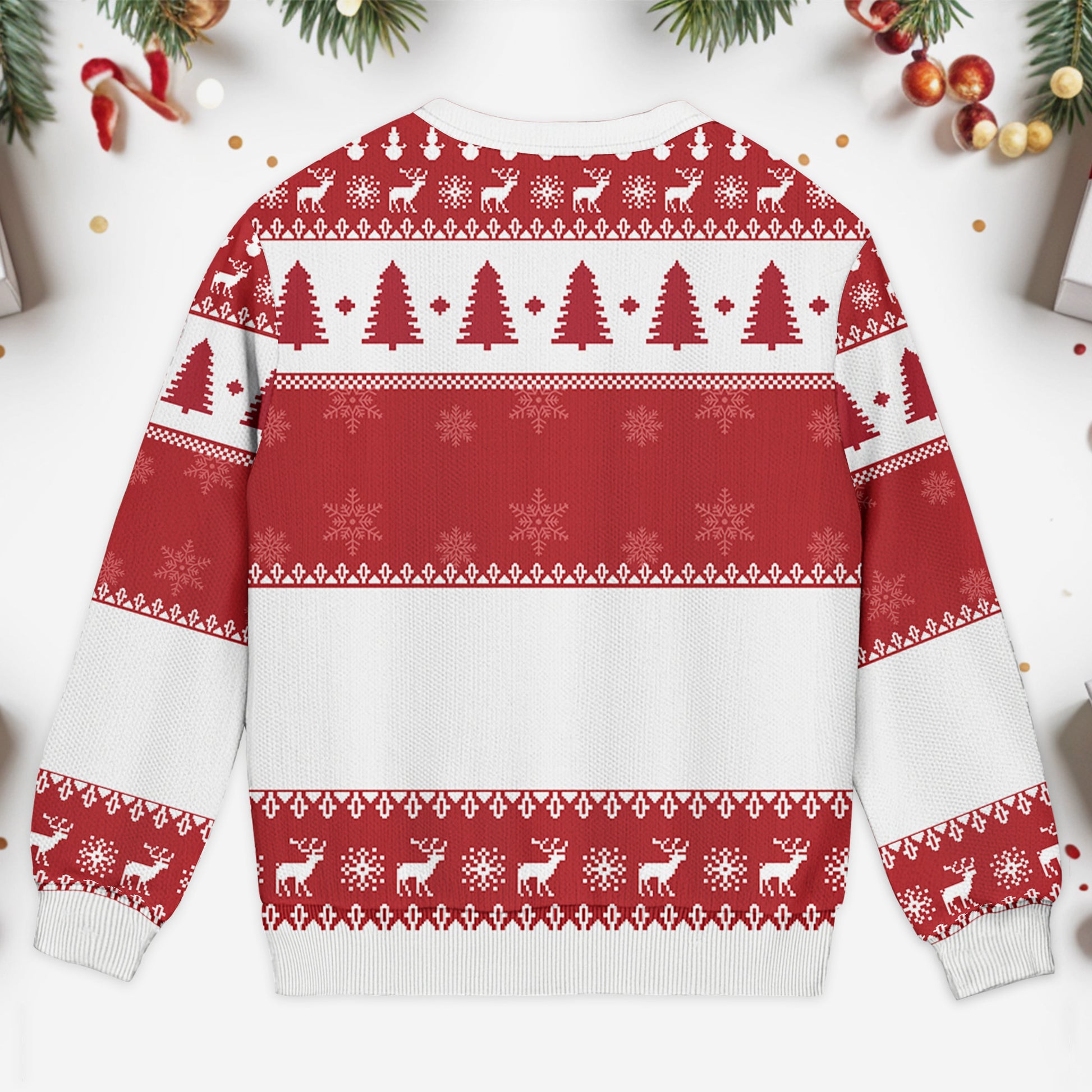 Admit It Life Is Boring Without Sisters, Christmas Tree, Reindeer