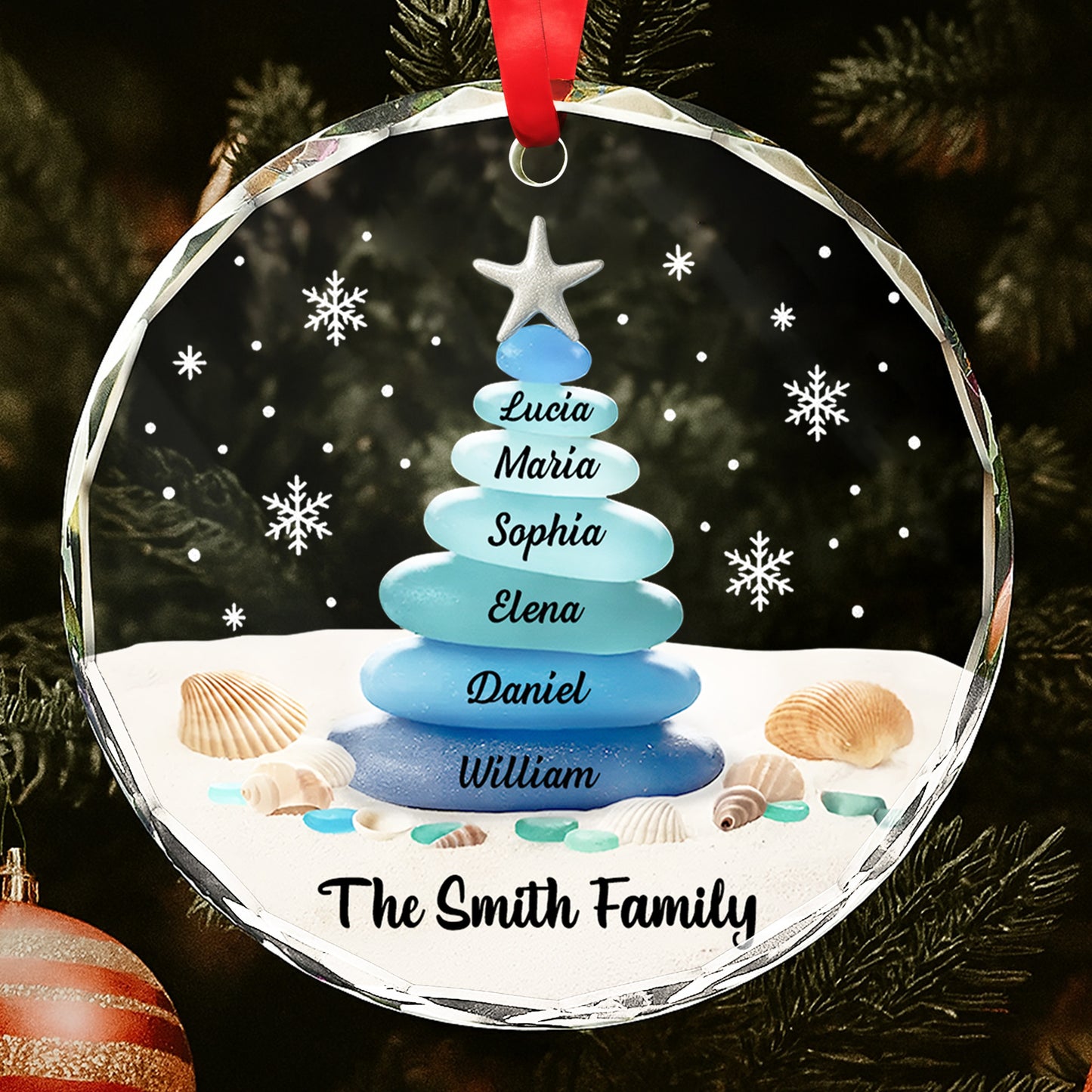Capture The Memories With A Unique Seashell Christmas Tree