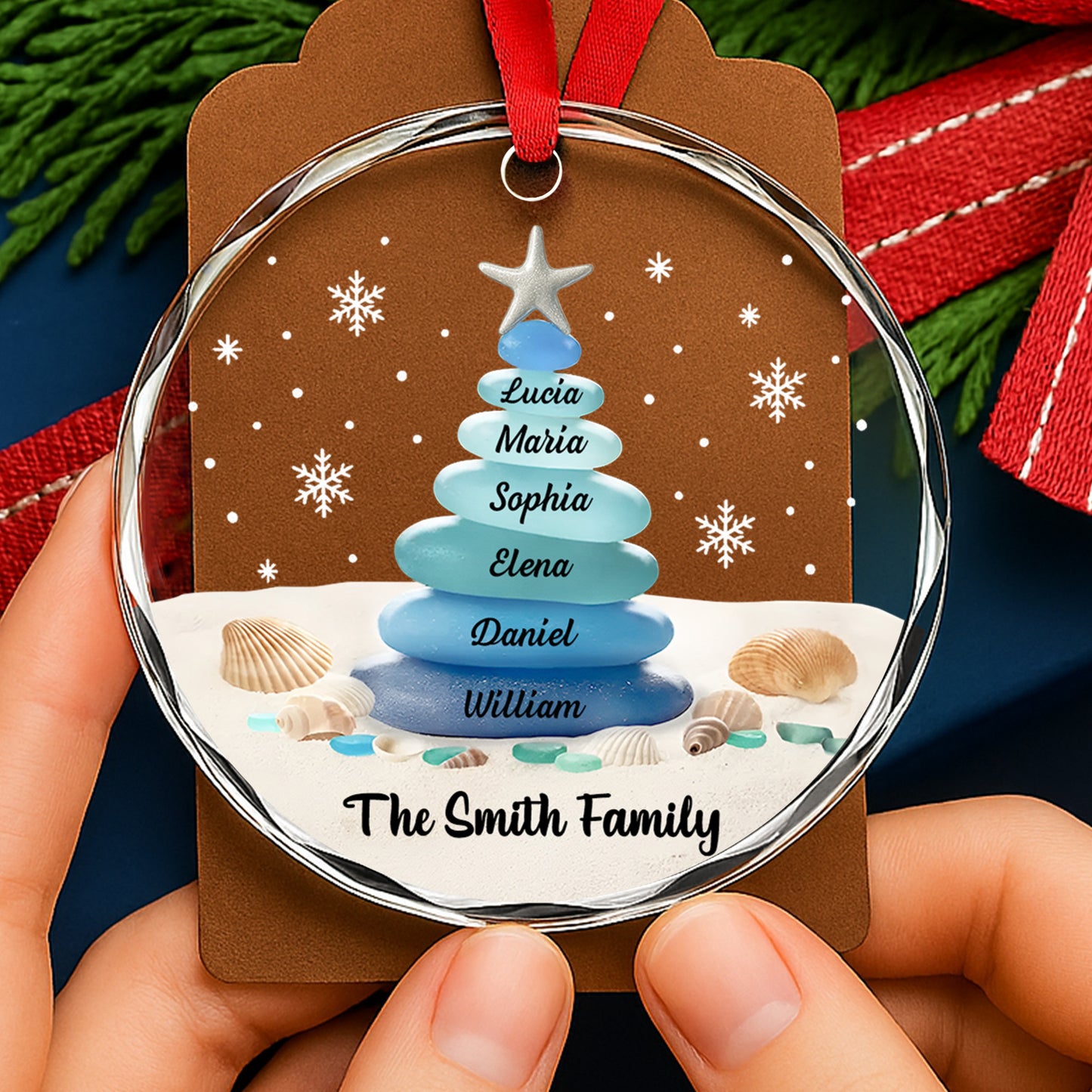 Capture The Memories With A Unique Seashell Christmas Tree