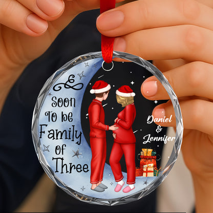 Soon To Be Family Of Three, Couple With Christmas Gifts