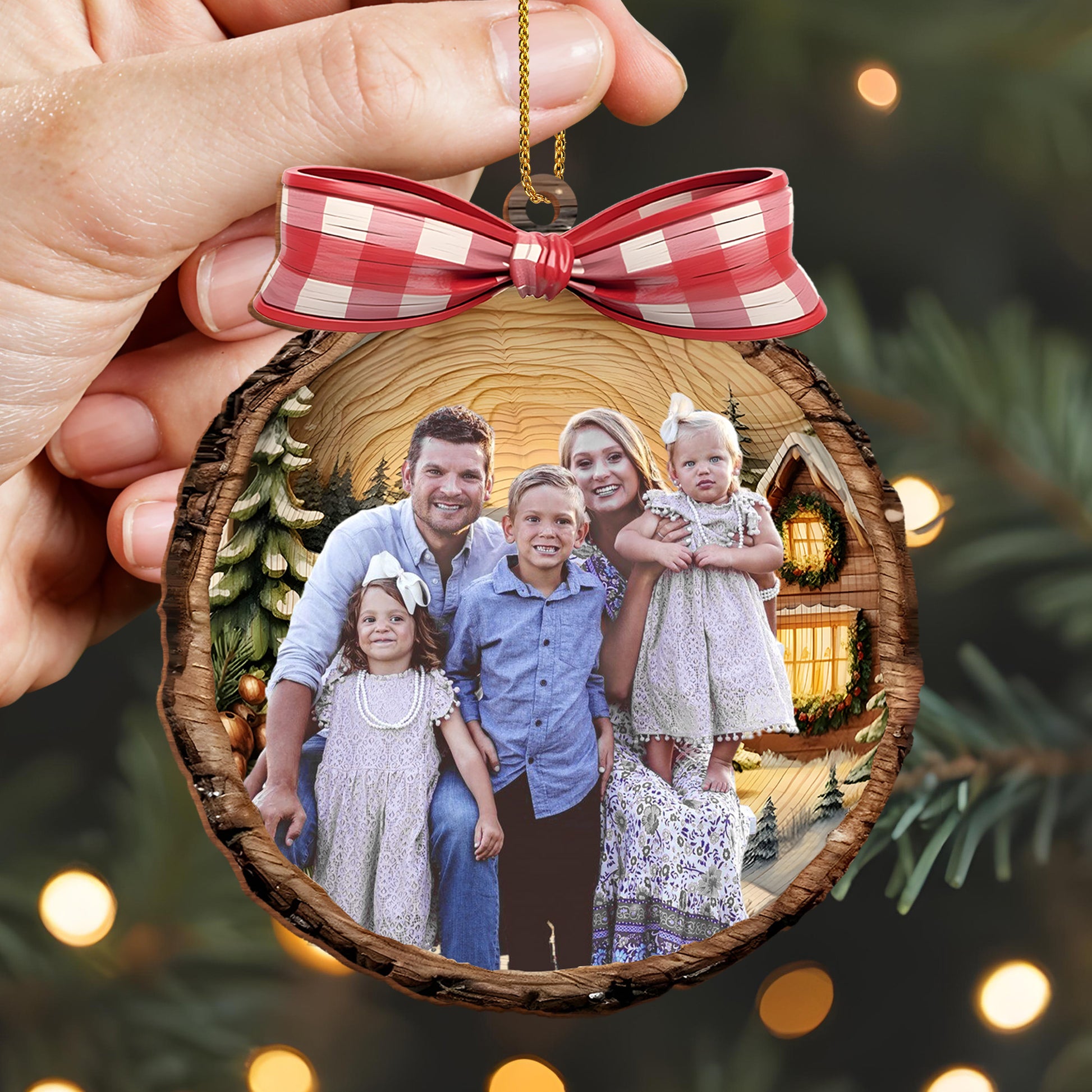 Celebrate Your Family With A Customized Wood Ornament