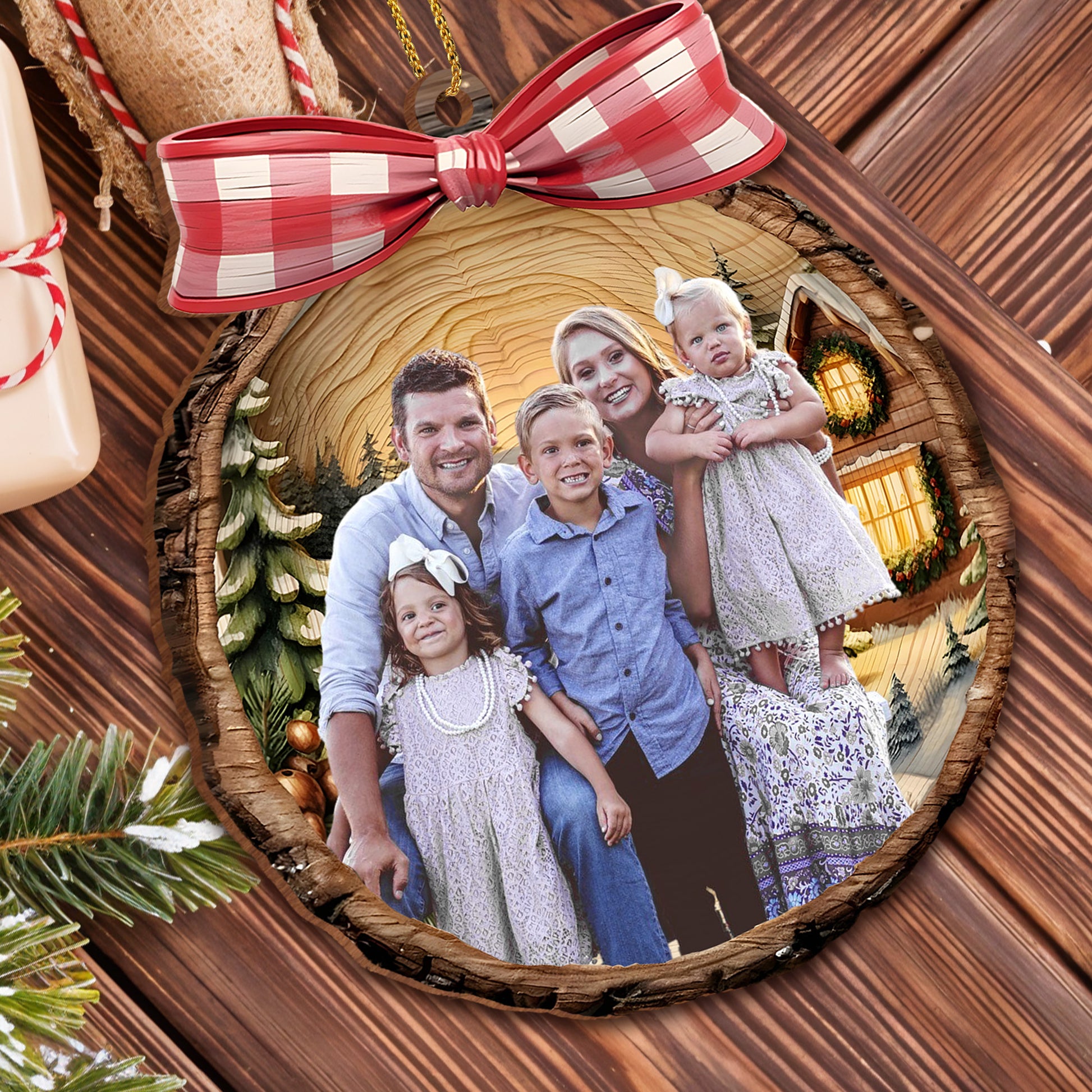 Celebrate Your Family With A Customized Wood Ornament