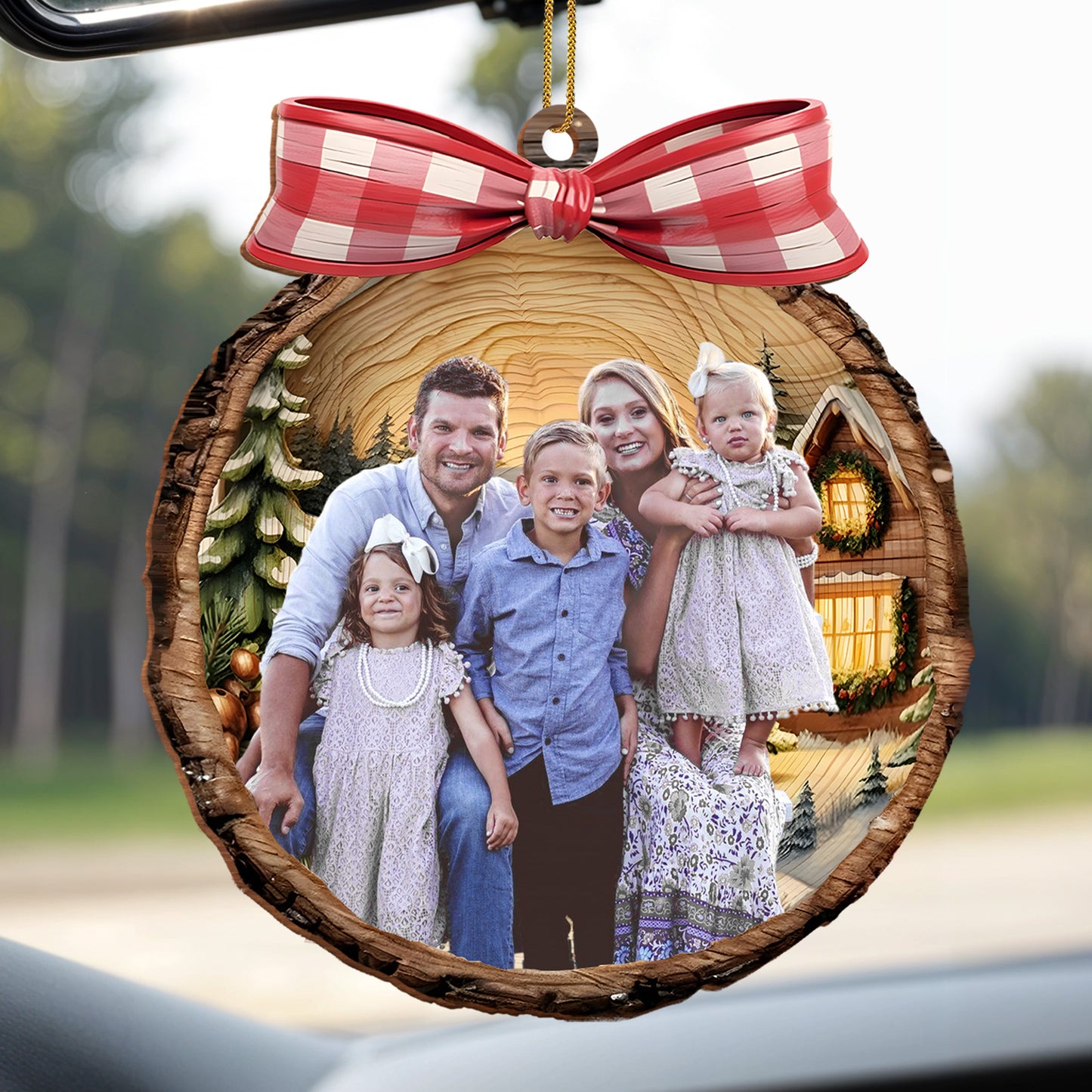 Celebrate Your Family With A Customized Wood Ornament