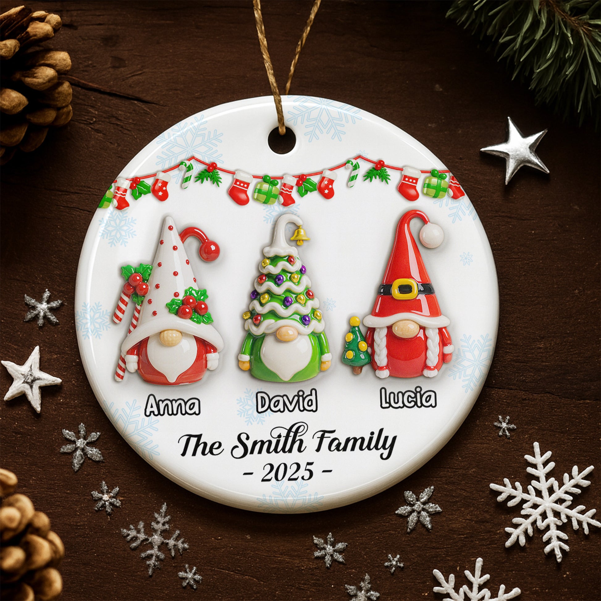 Celebrate Your Holidays, Festive Gnomes And Christmas Decorations