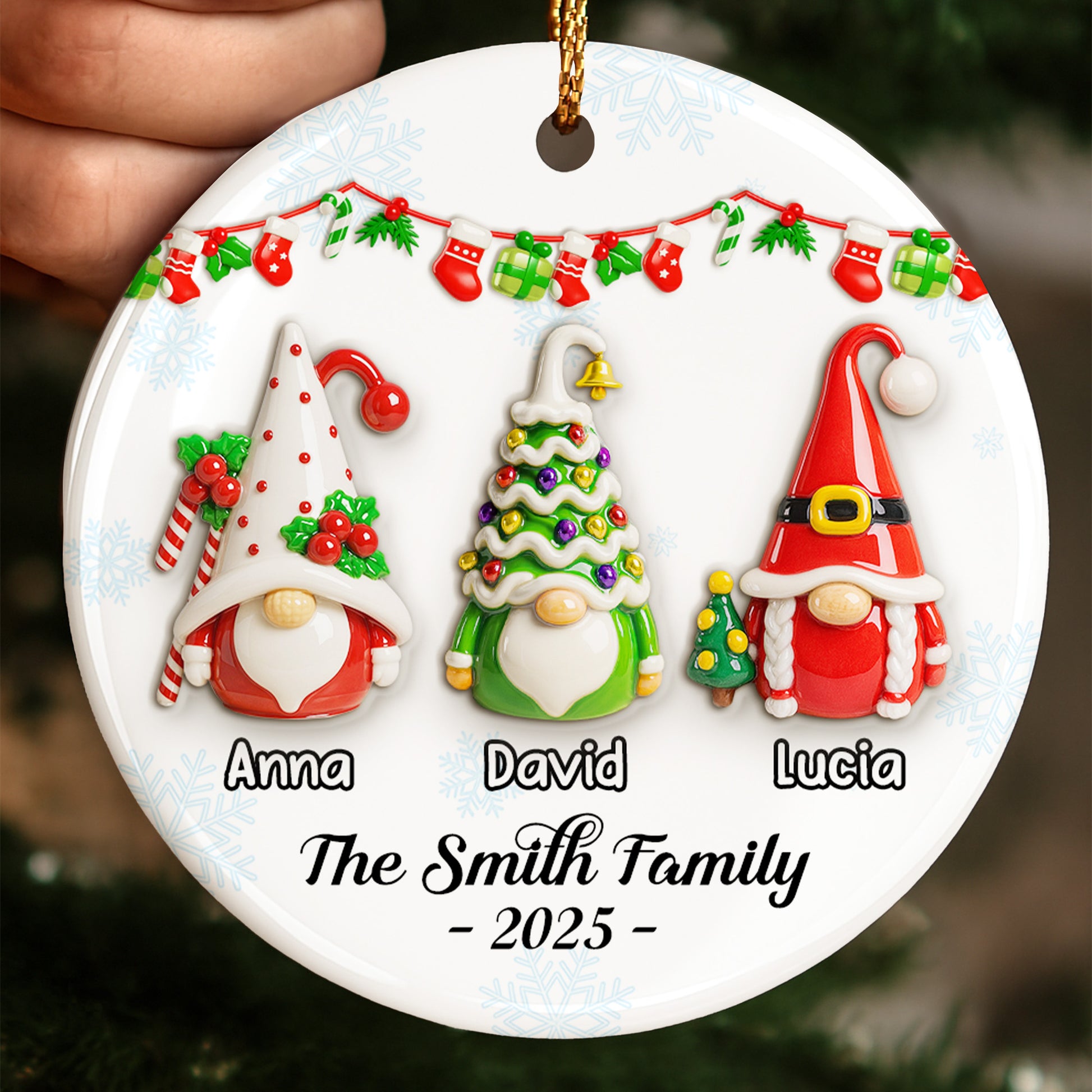 Celebrate Your Holidays, Festive Gnomes And Christmas Decorations