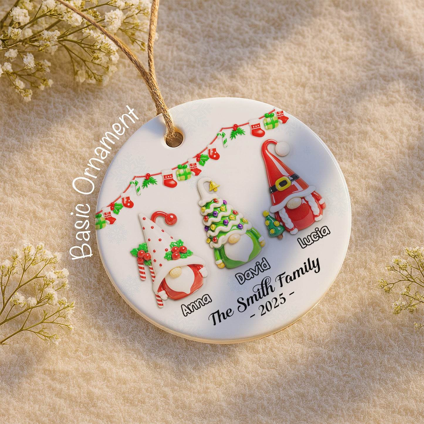 Celebrate Your Holidays, Festive Gnomes And Christmas Decorations