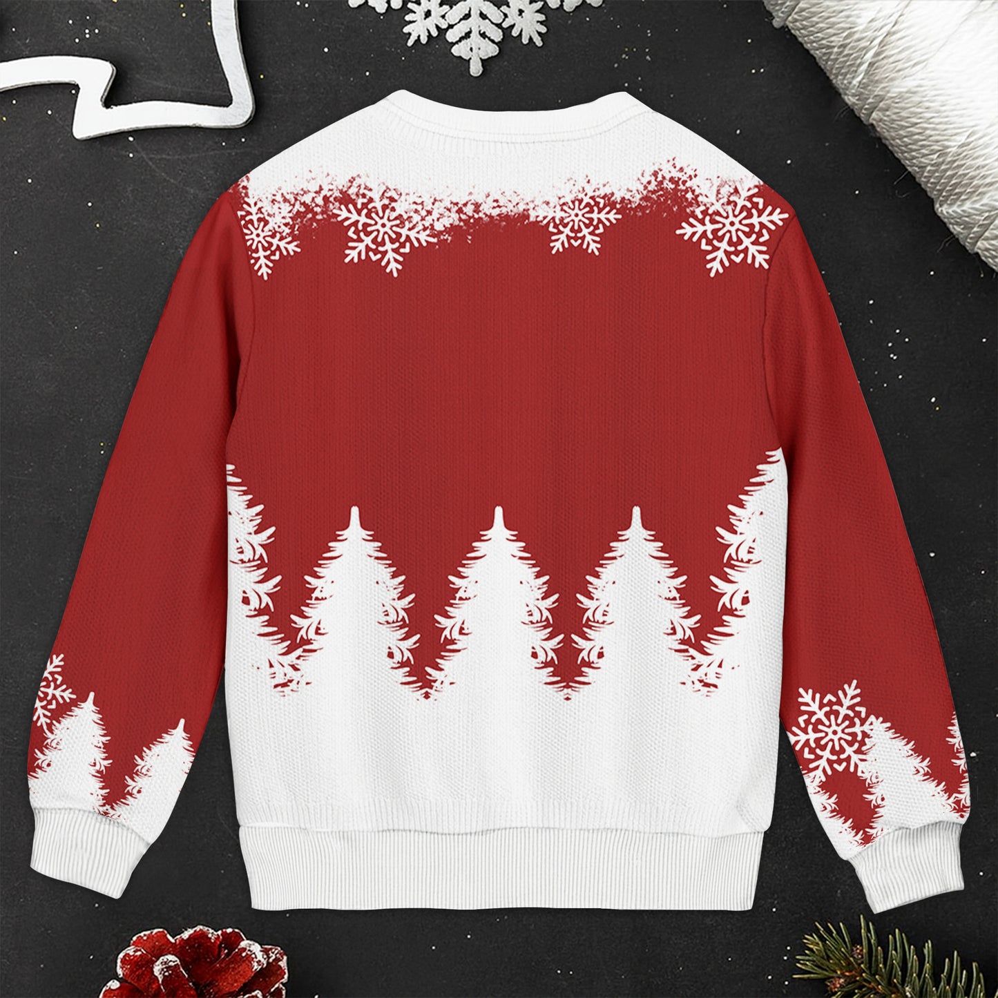 Customizable Grandparents Holiday Sweatshirt With Snowmen