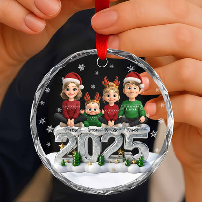 Celebrate Family Love With Festive Characters Ornament