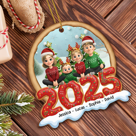 Celebrate The Spirit Of Christmas With Charming Family Ornaments