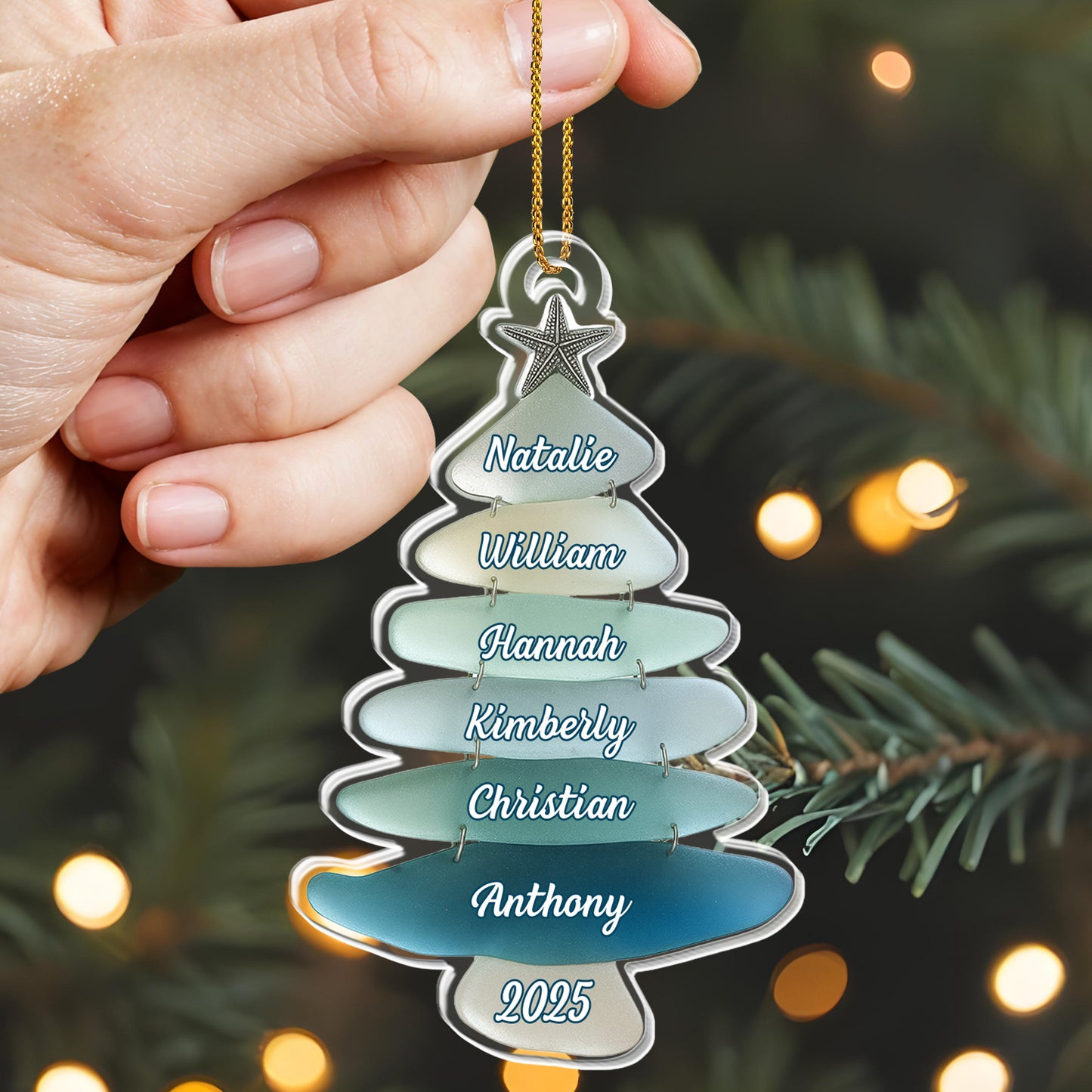 Celebrate A Special Christmas Memory With Our Festive Tree Ornament