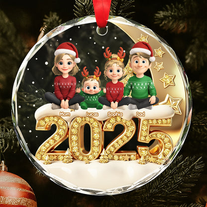 Celebrate The Holidays With Our Festive Family Ornament