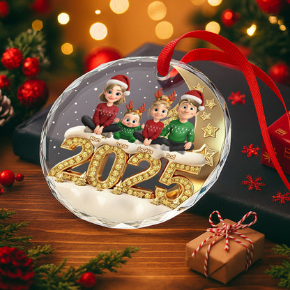 Celebrate The Holidays With Our Festive Family Ornament