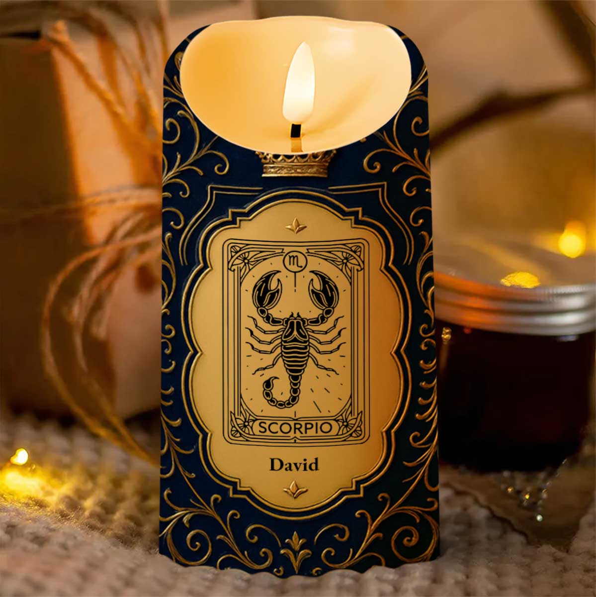 To My Brother, The Greatest Gift, Zodiac Sign And Crown Design