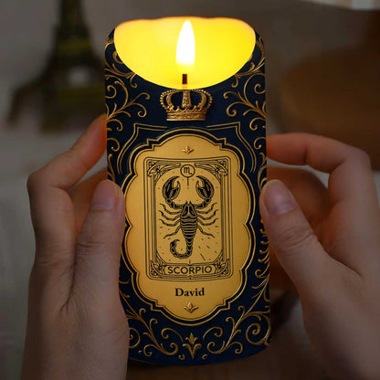 To My Brother, The Greatest Gift, Zodiac Sign And Crown Design