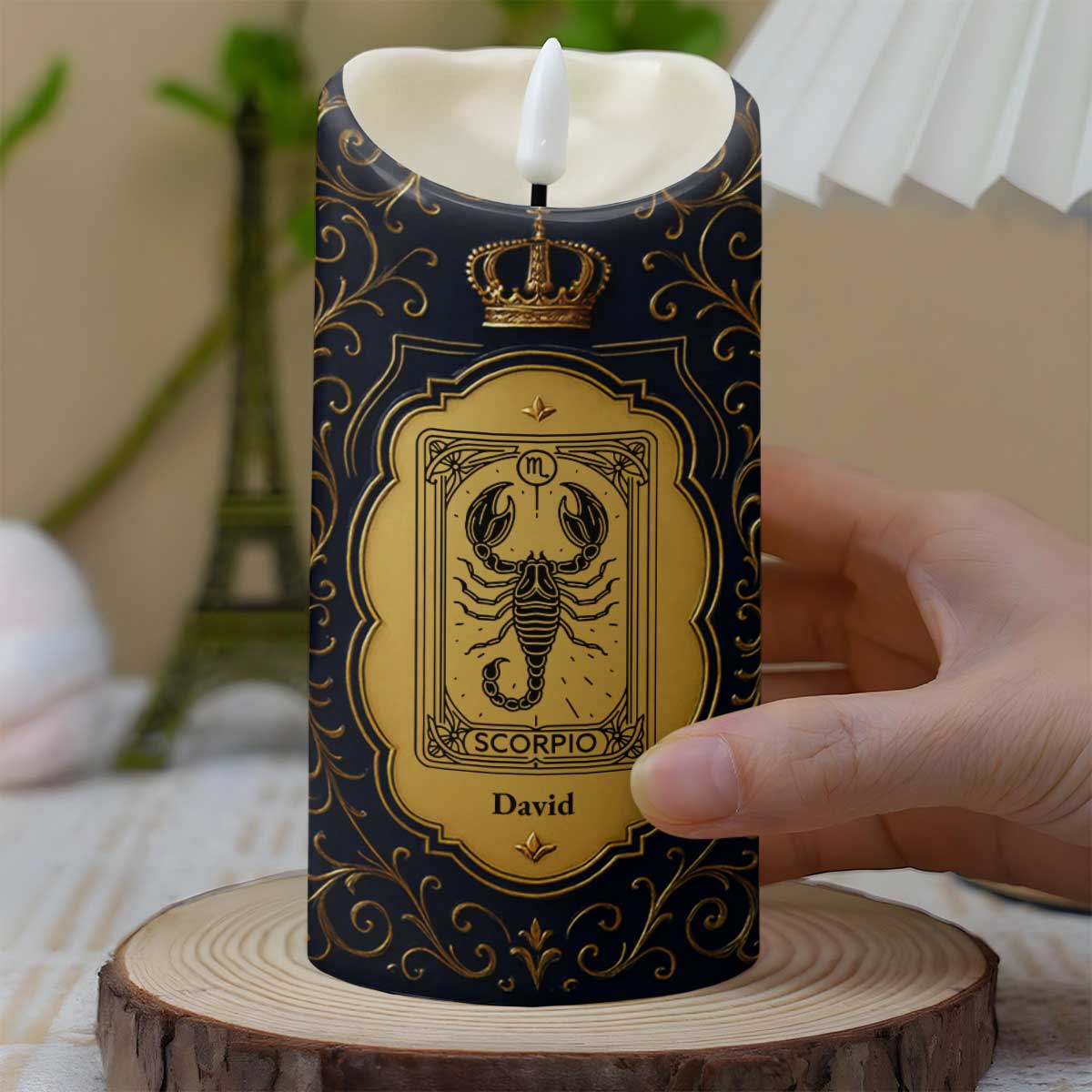 To My Brother, The Greatest Gift, Zodiac Sign And Crown Design