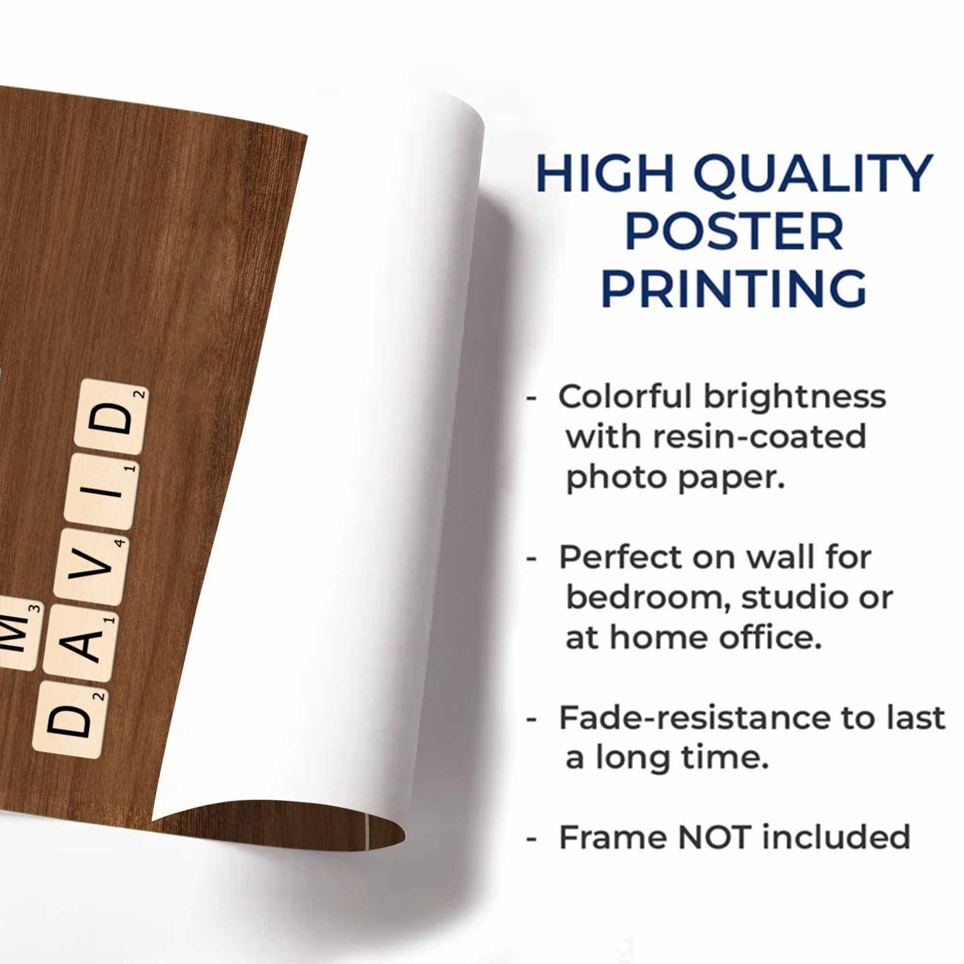 Family Is The Heart Of A Home With Scrabble Pieces