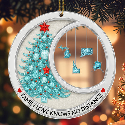 Family Love Knows No Distance With Christmas Tree