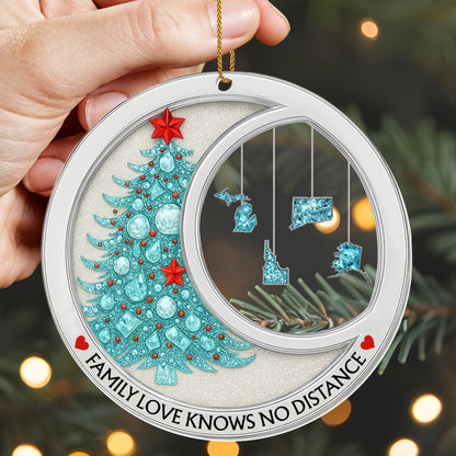 Family Love Knows No Distance With Christmas Tree