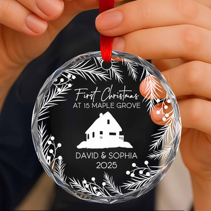 First Christmas At Our Lovely Home With Pine Branches