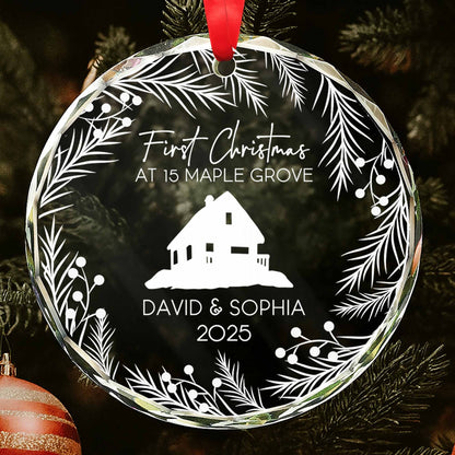 First Christmas At Our Lovely Home With Pine Branches