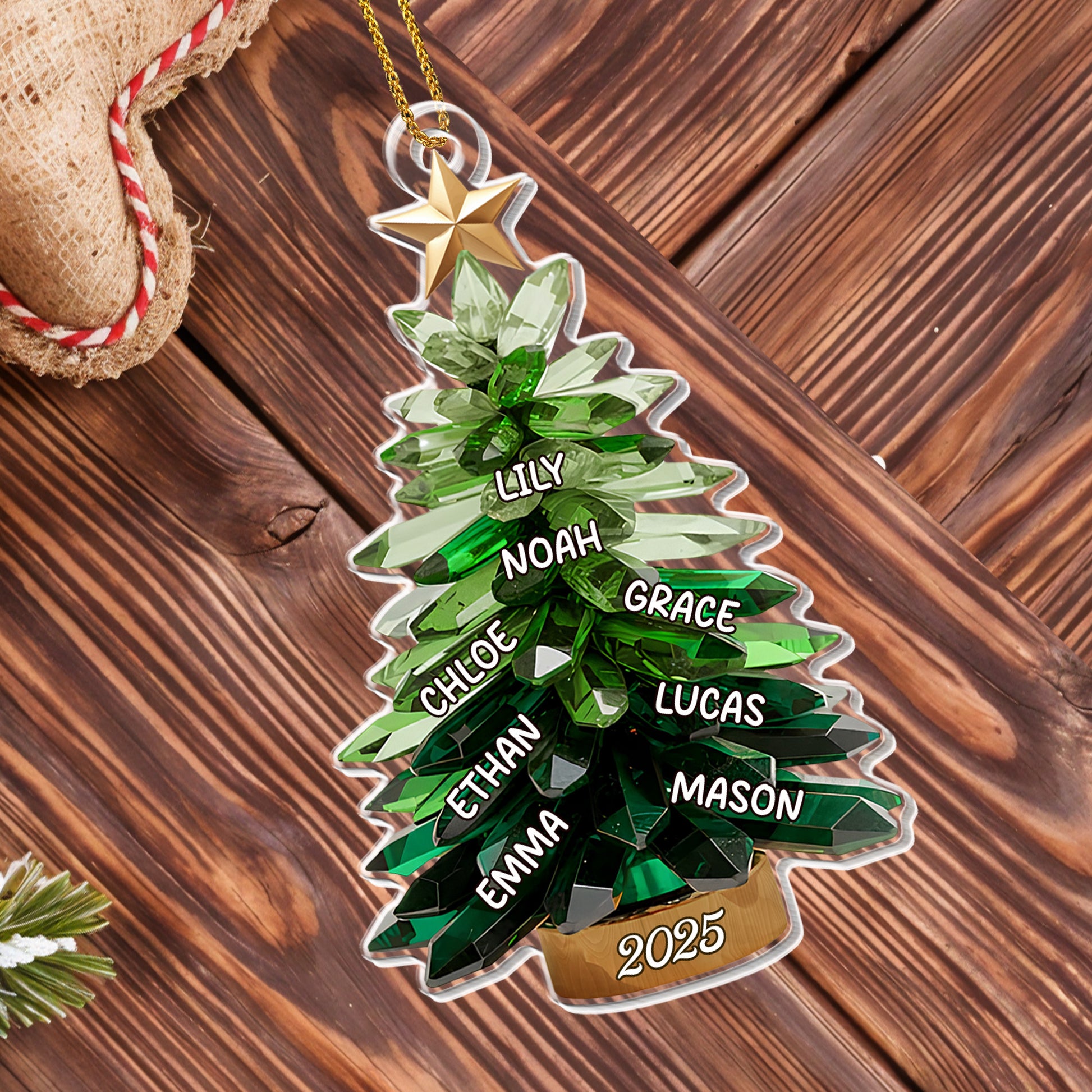 Celebrate Your Family's Special Moments Christmas Tree