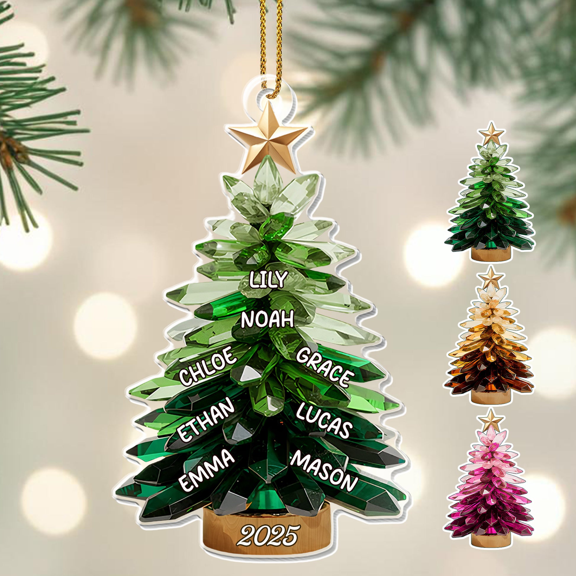 Celebrate Your Family's Special Moments Christmas Tree