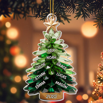 Celebrate Your Family's Special Moments Christmas Tree