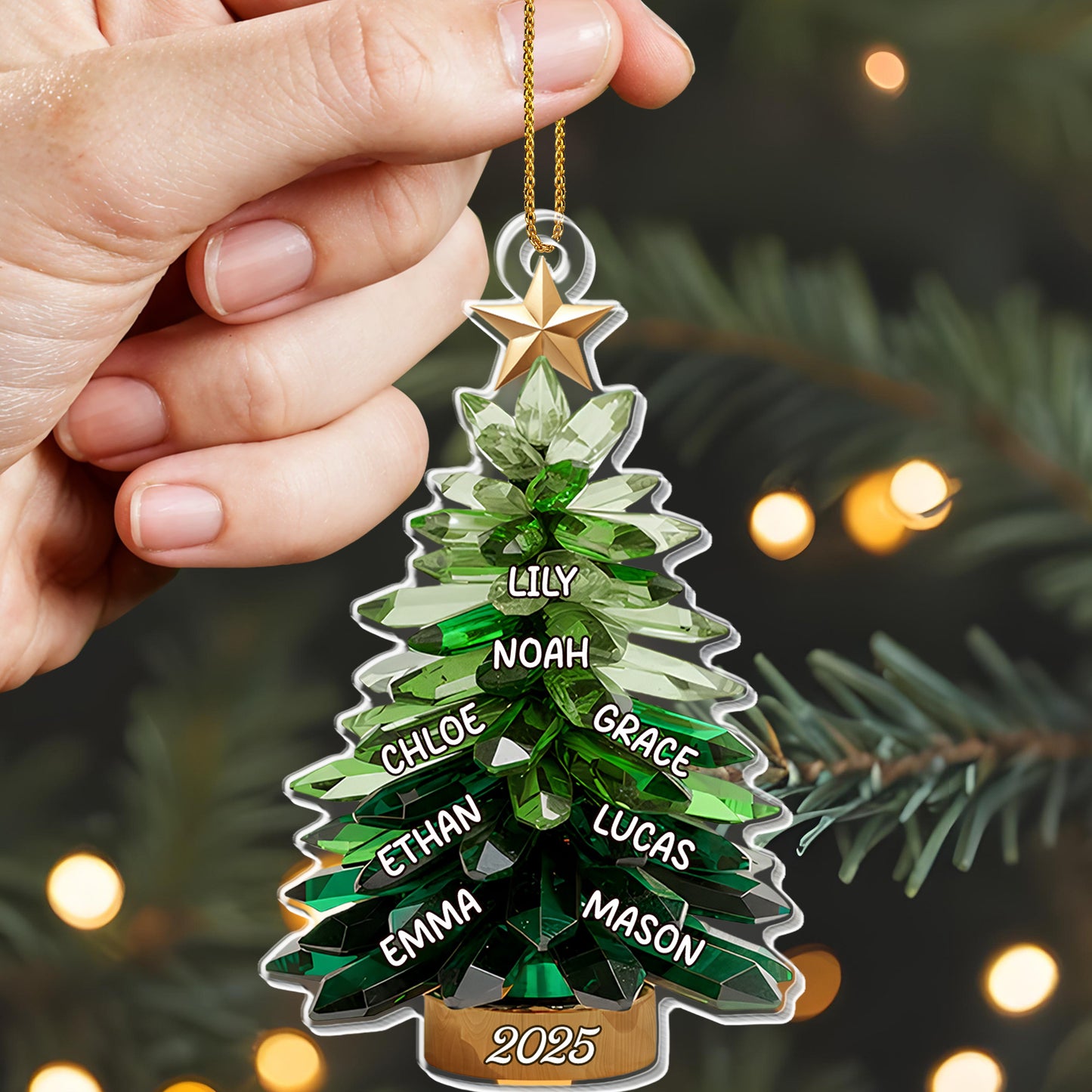 Celebrate Your Family's Special Moments Christmas Tree