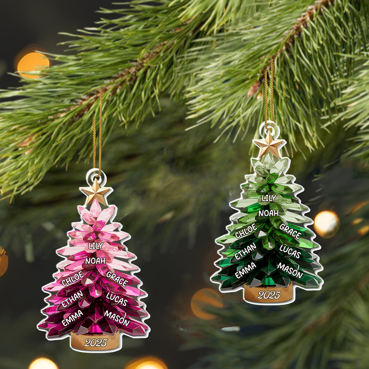 Celebrate Your Family's Special Moments Christmas Tree
