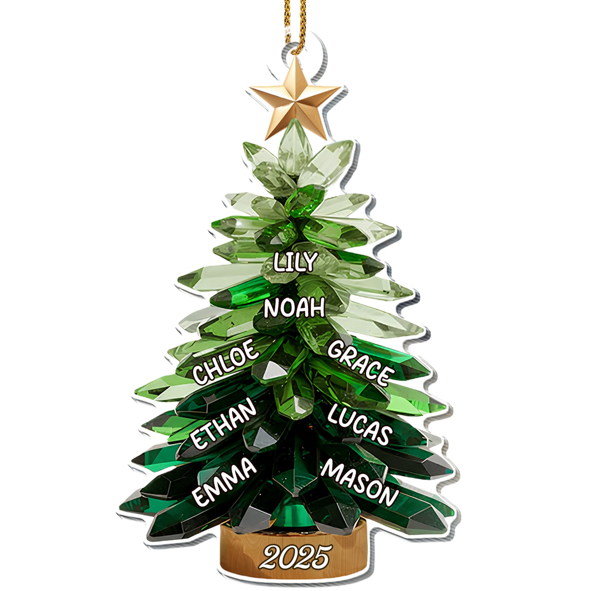 Celebrate Your Family's Special Moments Christmas Tree