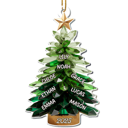 Celebrate Your Family's Special Moments Christmas Tree