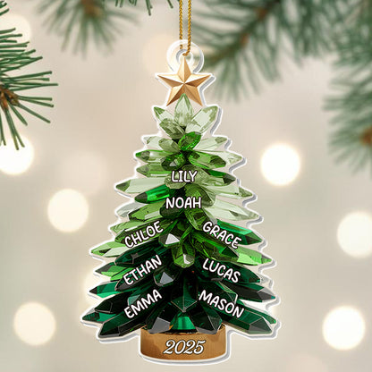 Celebrate Your Family's Special Moments Christmas Tree