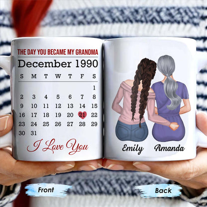 The Day You Became My Grandma, Love And Calendar Design