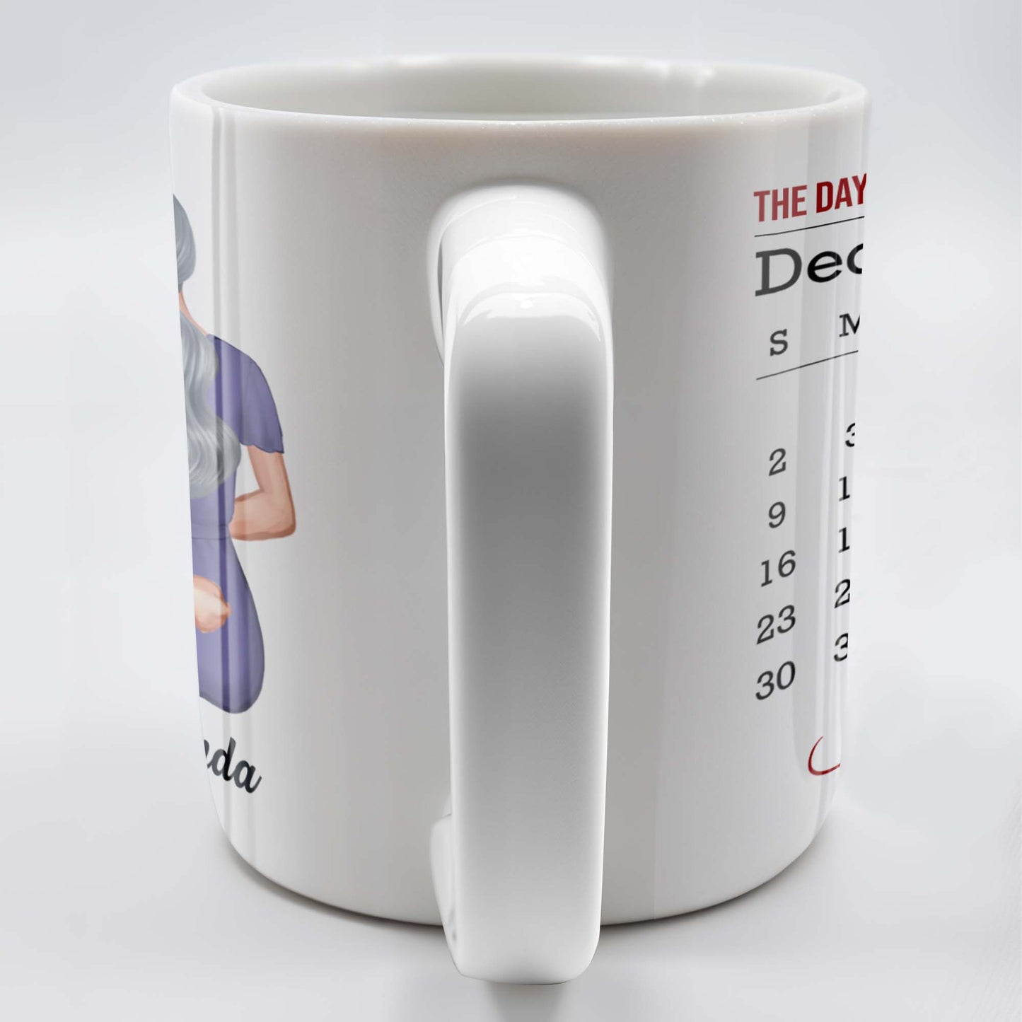 The Day You Became My Grandma, Love And Calendar Design