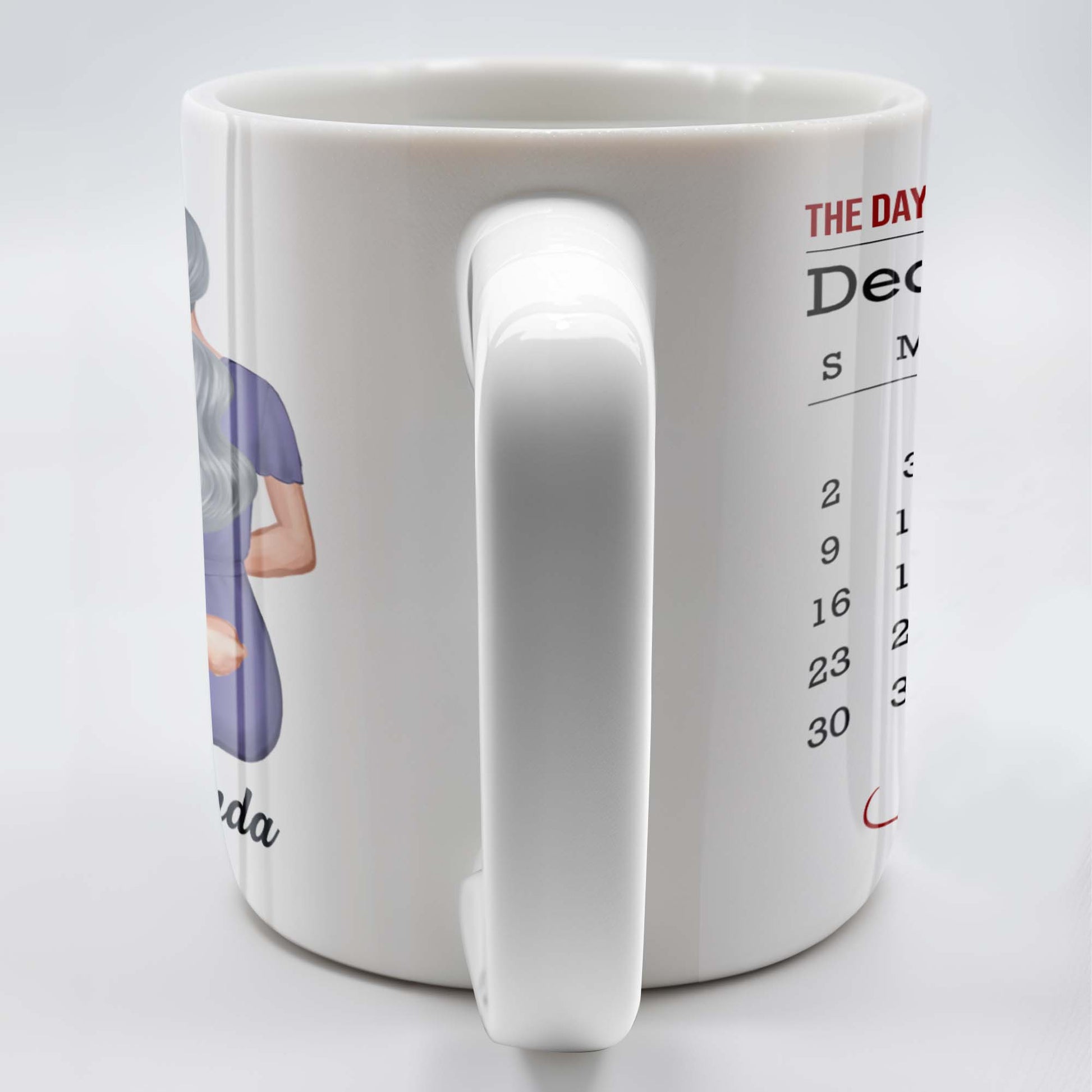 The Day You Became My Grandma, Love And Calendar Design