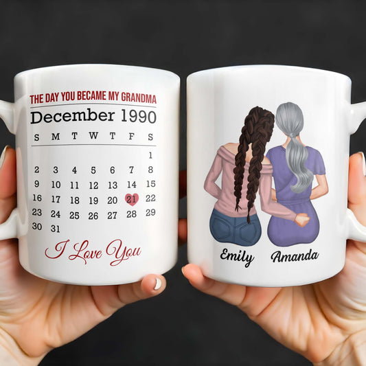 The Day You Became My Grandma, Love And Calendar Design