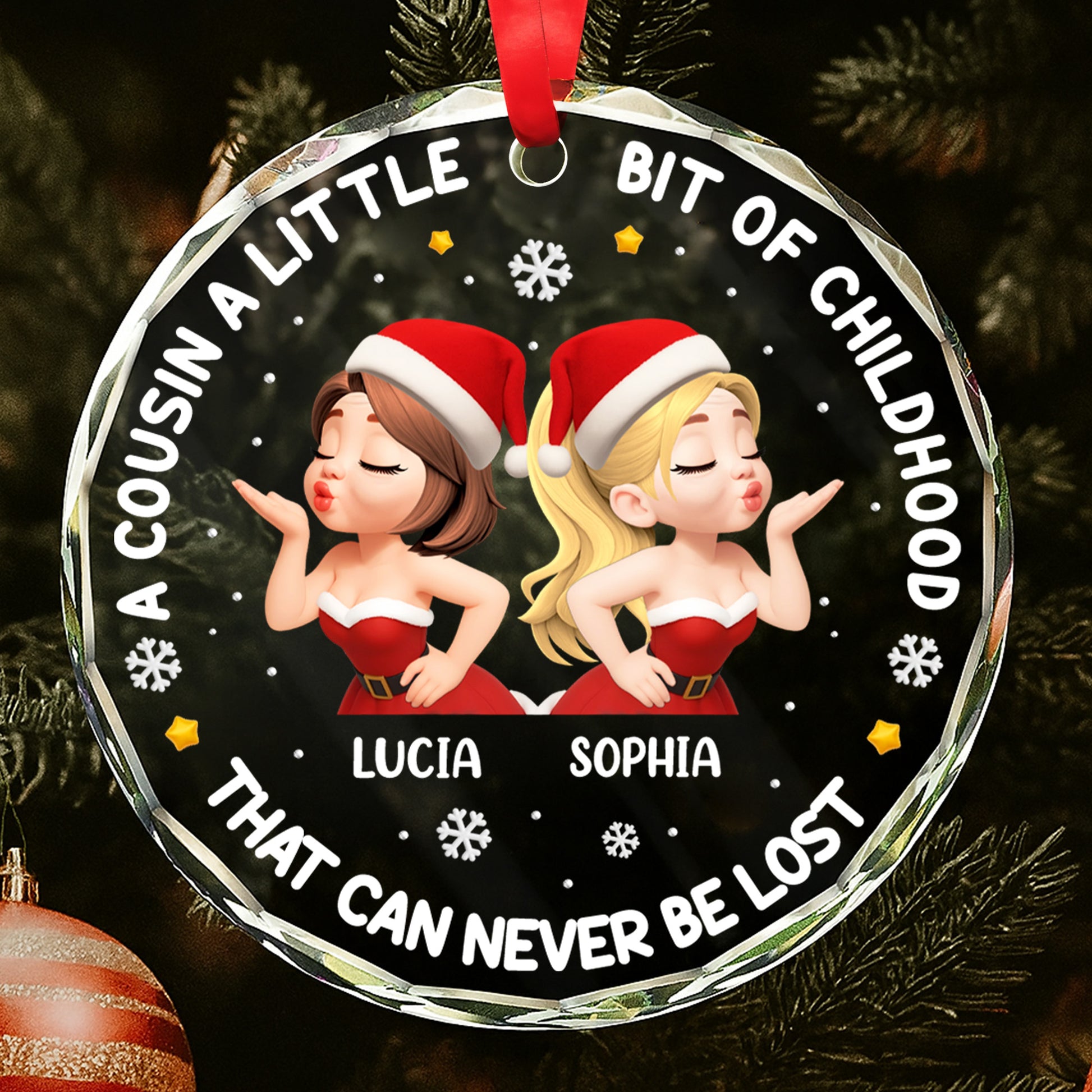 A Cousin A Little Bit Of Childhood, Santa Hats and Female Characters