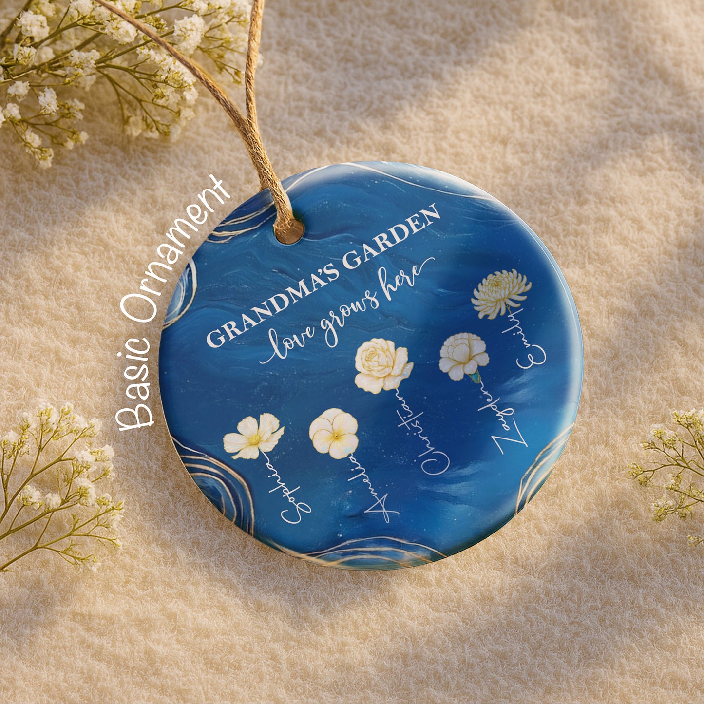 Grandma's Garden Love Grows Here With Flowers