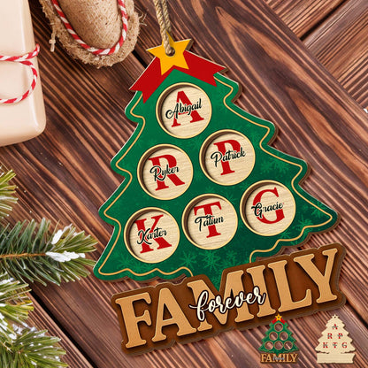 Family Forever Christmas Tree Ornament