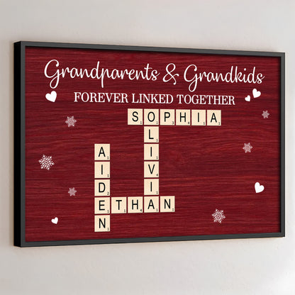 Grandparents & Grandkids Forever Linked Together