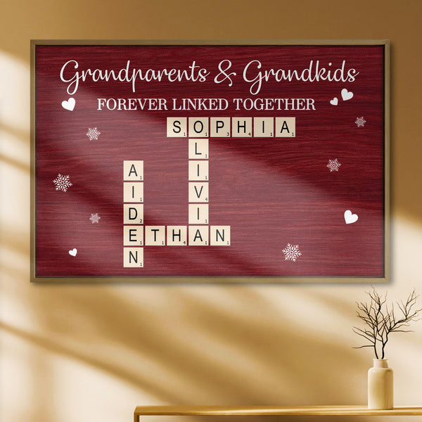 Grandparents & Grandkids Forever Linked Together