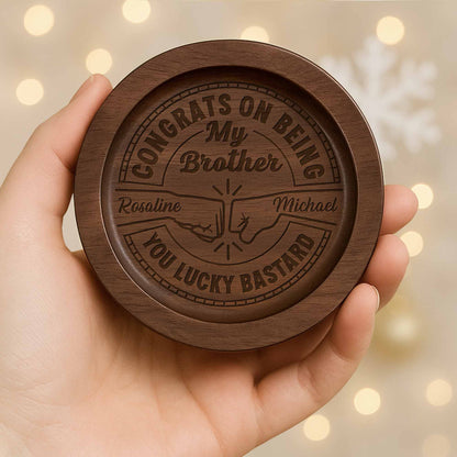 Congrats On Being My Brother With Compass And Arrows