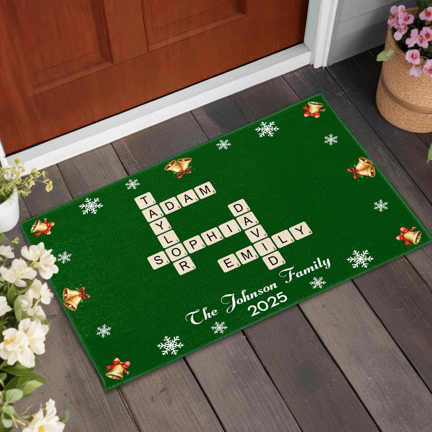 The Johnson Family, Snowflakes and Gifts