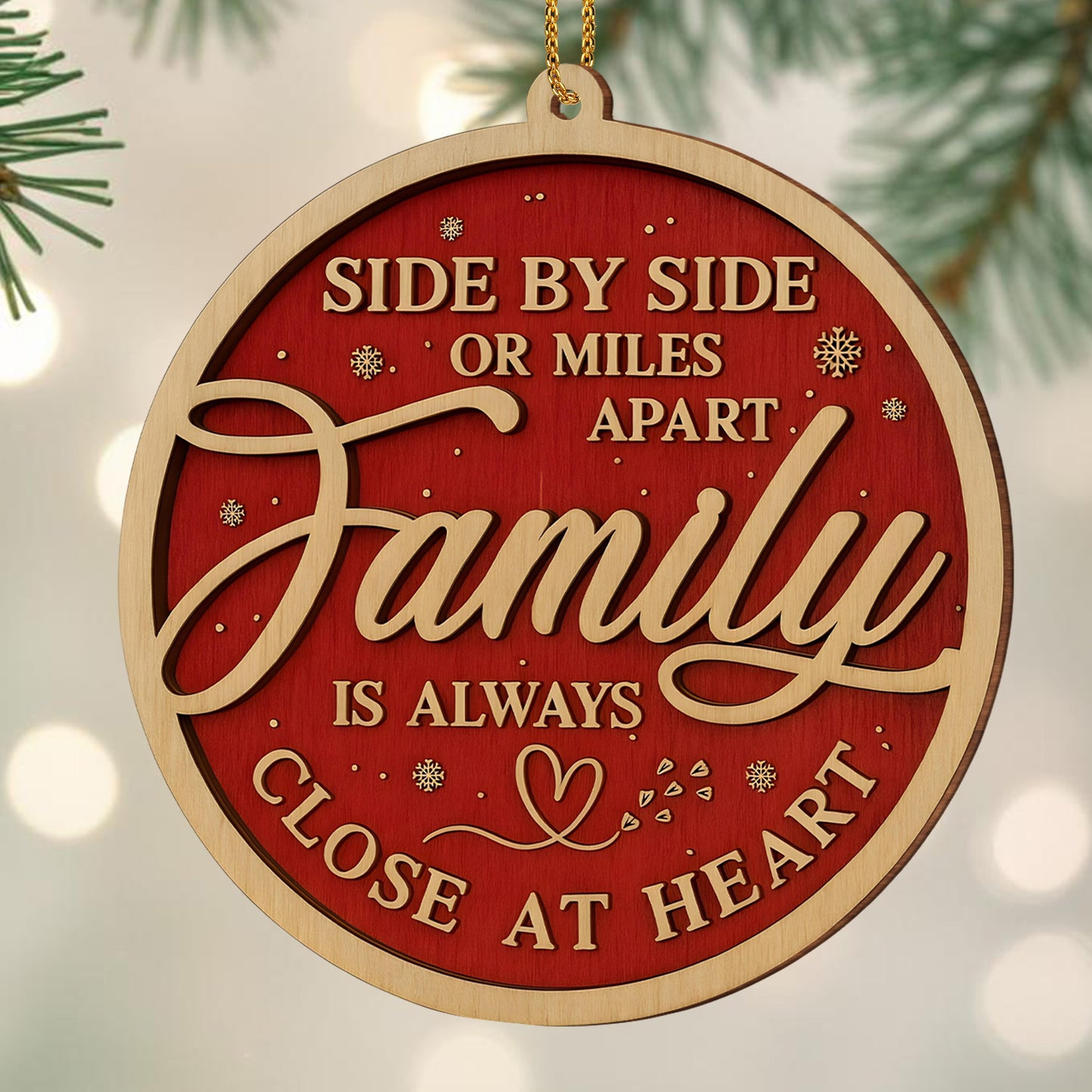 Side By Side Or Miles Apart, Family Always Close At Heart