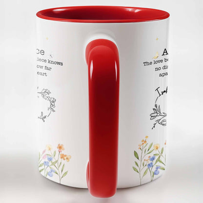 Love Between Aunt & Niece, Flowers And Butterflies