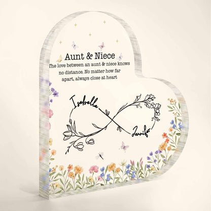 The Love Between An Aunt & Niece, Flowers And Butterflies